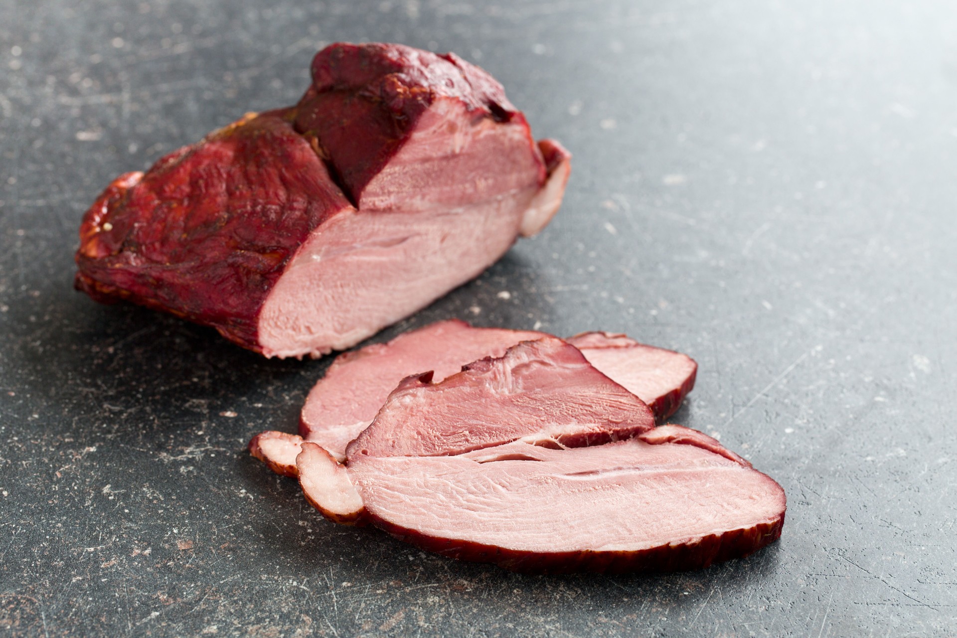 smoked pork meat